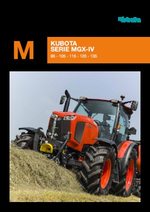 Traktory z napędem 4WD Kubota M125GX-IV