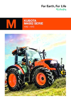 Traktory z napędem 4WD Kubota M4062