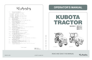 Traktory z napędem 4WD Kubota M4N-071
