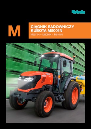 Traktory z napędem 4WD Kubota M5091N
