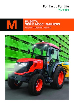 Traktory z napędem 4WD Kubota M5101N