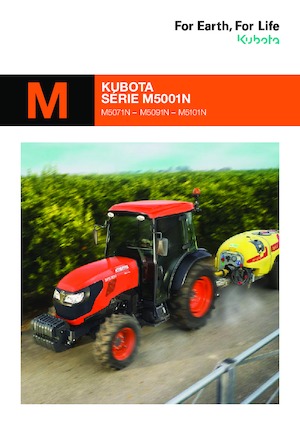 Traktory z napędem 4WD Kubota M5101N