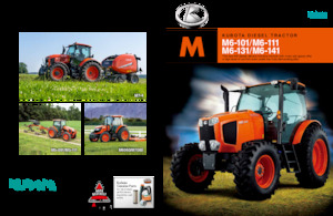 Traktory z napędem 4WD Kubota M6-131