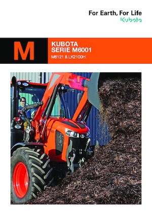 Traktory z napędem 4WD Kubota M6121