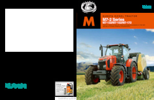 Traktory z napędem 4WD Kubota M7-152 Deluxe