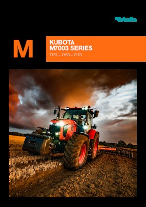 Traktory z napędem 4WD Kubota M7133 
