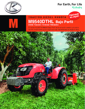 Traktory z napędem 4WD Kubota M9540LP