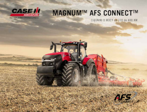 Traktory z napędem 4WD Case IH Magnum 400 Rowtrac