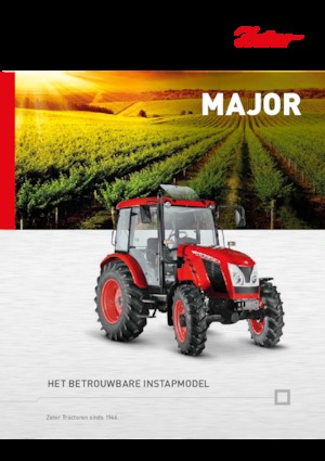 Traktory z napędem 4WD Zetor Major CL 60