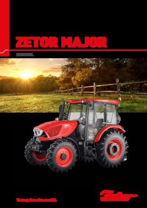 Traktory z napędem 4WD Zetor Major CL 80 