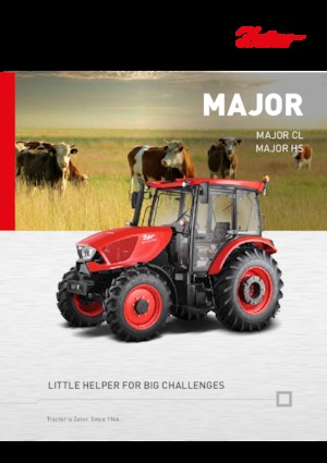 Traktory z napędem 4WD Zetor Major HS 80