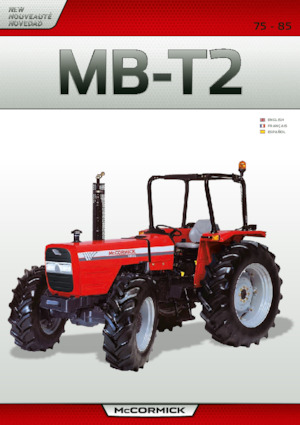Traktory z napędem 4WD McCormick MB 75