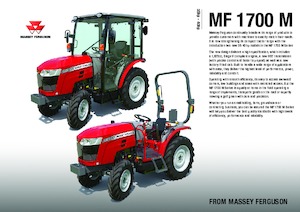Traktory z napędem 4WD Massey Ferguson MF 1765 M MC