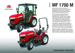 Traktory z napędem 4WD Massey Ferguson MF 1735 M HP