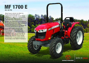 Traktory z napędem 4WD Massey Ferguson MF 1740 E MP