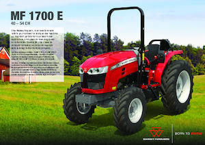 Traktory z napędem 4WD Massey Ferguson MF 1740 E MP
