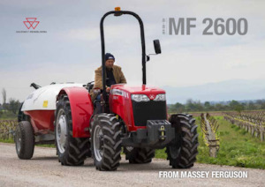 Traktory z napędem 4WD Massey Ferguson MF 2640