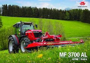 Traktory z napędem 4WD Massey Ferguson MF 3AL.85 