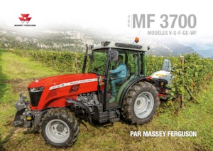 Traktory z napędem 4WD Massey Ferguson MF 3709 GE