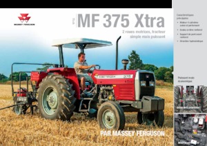 Traktory z napędem 4WD Massey Ferguson MF 375 Xtra