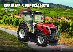 Traktory z napędem 4WD Massey Ferguson MF 3FR.115 