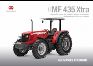 Traktory z napędem 4WD Massey Ferguson MF 435 Xtra 