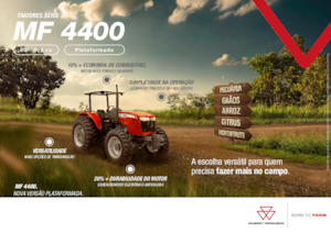 Traktory z napędem 4WD Massey Ferguson MF 4408 S