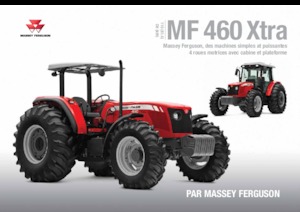 Traktory z napędem 4WD Massey Ferguson MF 460 Xtra