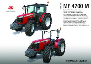 Traktory z napędem 4WD Massey Ferguson MF 4710 M