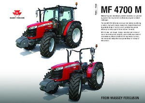 Traktory z napędem 4WD Massey Ferguson MF 4710 M