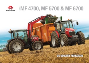 Traktory z napędem 4WD Massey Ferguson MF 6712 MR