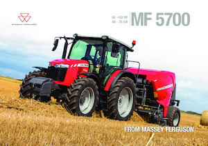 Traktory z napędem 4WD Massey Ferguson MF 5710 D
