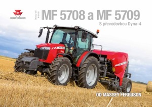 Traktory z napędem 4WD Massey Ferguson MF 5708 MR