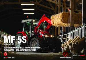 Traktory z napędem 4WD Massey Ferguson MF 5S.125