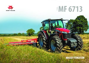 Traktory z napędem 4WD Massey Ferguson MF 6713 MR
