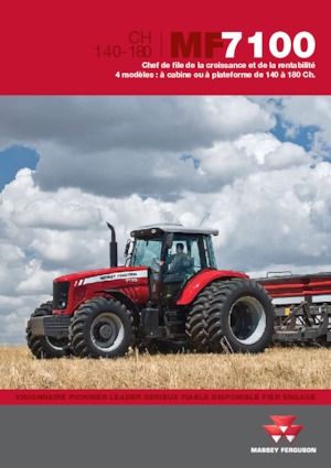 Traktory z napędem 4WD Massey Ferguson MF 7180 