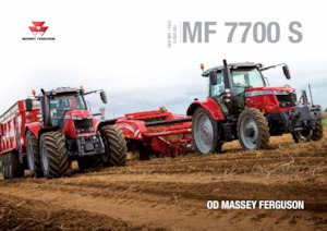 Traktory z napędem 4WD Massey Ferguson MF 7720 S