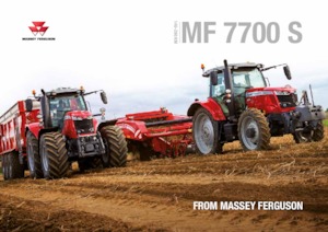 Traktory z napędem 4WD Massey Ferguson MF 7720 S