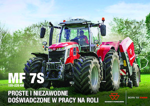 Traktory z napędem 4WD Massey Ferguson MF 7S.165