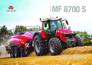 Traktory z napędem 4WD Massey Ferguson MF 8732 S 