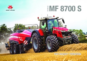 Traktory z napędem 4WD Massey Ferguson MF 8732 S 
