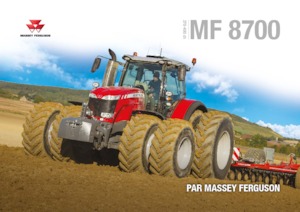 Traktory z napędem 4WD Massey Ferguson MF 8740 S