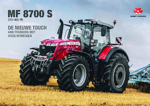 Traktory z napędem 4WD Massey Ferguson MF 8730 S 