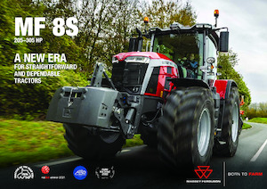 Traktory z napędem 4WD Massey Ferguson MF 8S.305 