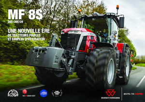 Traktory z napędem 4WD Massey Ferguson MF 8S.305 