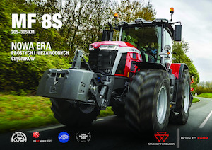 Traktory z napędem 4WD Massey Ferguson MF 8S.305 