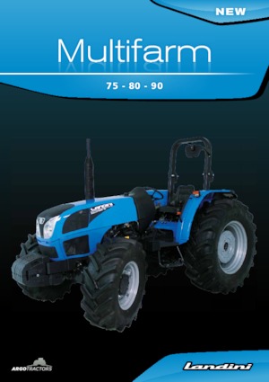 Traktory z napędem 4WD Landini Multifarm 80 