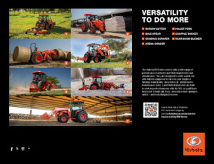 Traktory z napędem 4WD Kubota MX4900HST