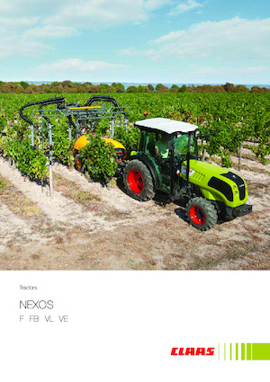 Traktory z napędem 4WD Claas Nexos 230 FB