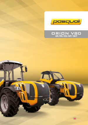 Traktory z napędem 4WD Pasquali Orion V8.80 RS